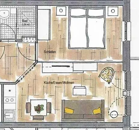 Lägenhet Haus Meeresblick Duenenzauber *